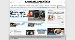 Desktop Screenshot of ilgiornaledivicenza.it